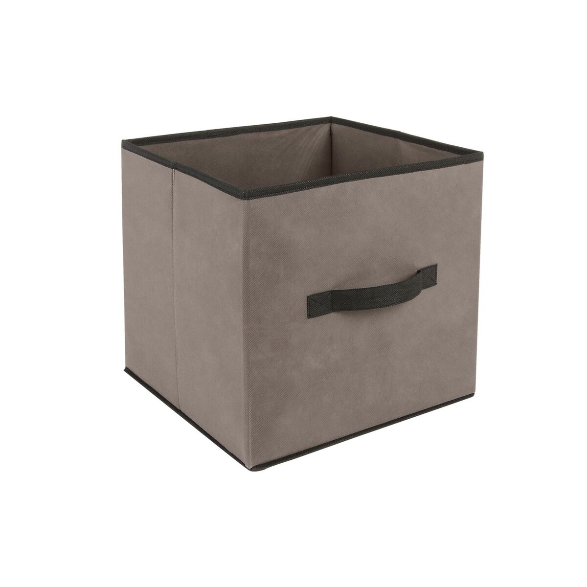 TOILINUX Lot 2x Boîte de rangement pour meuble - 31 x 31 cm. - Taupe