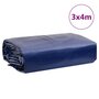 Voir la diapositive 6 : VIDAXL Bache bleu 3x4 m 600 g/m²