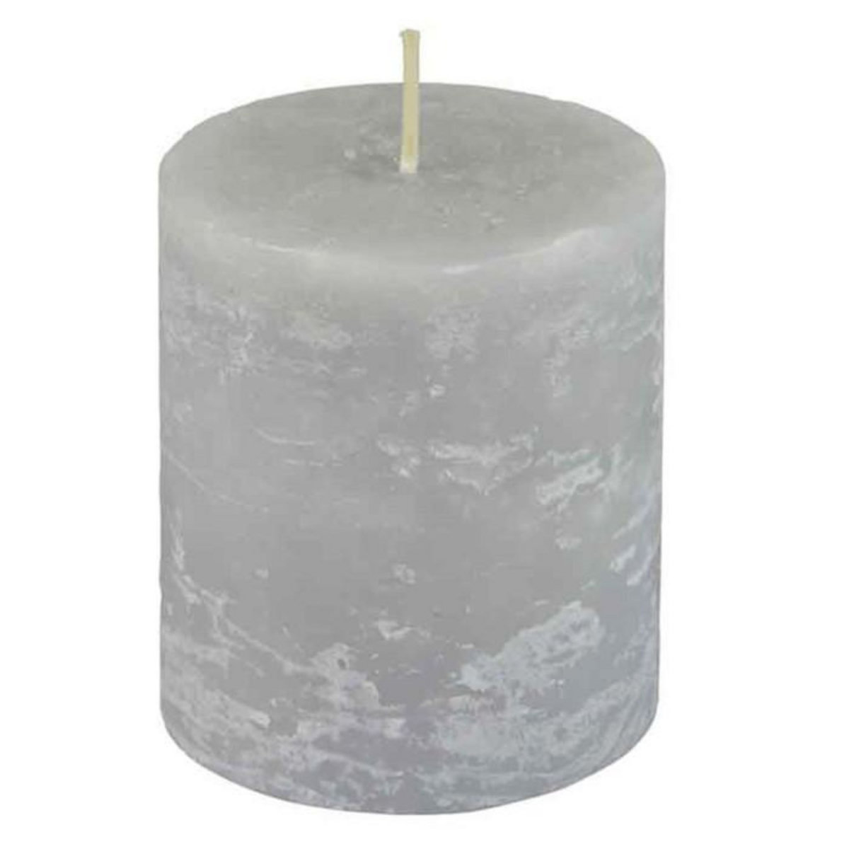 Paris Prix Bougie Pilier Déco  Rustique  7cm Gris