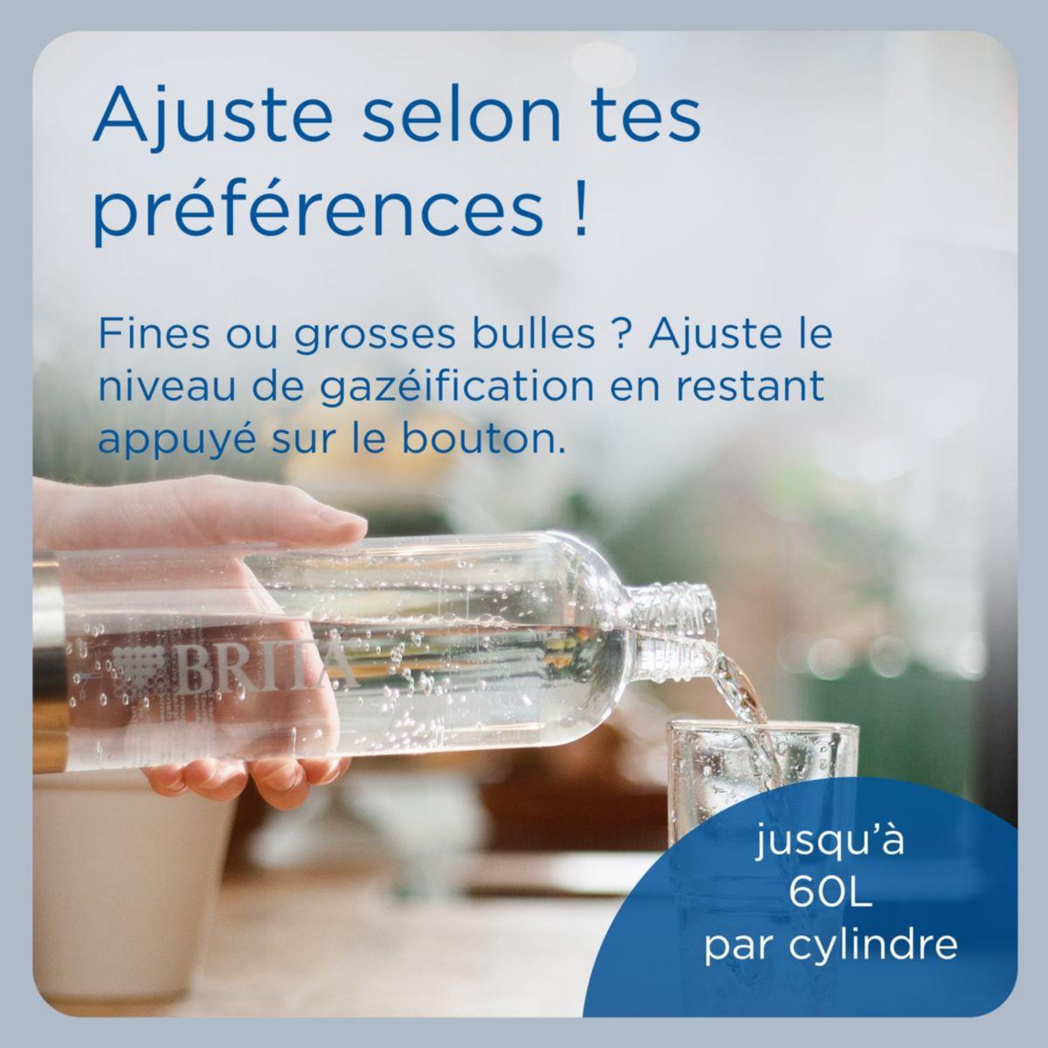 Voir la diapositive 4 : Brita Machine à soda sodaone blanche + 1 cylindre co2 + 1 bouteille en pet