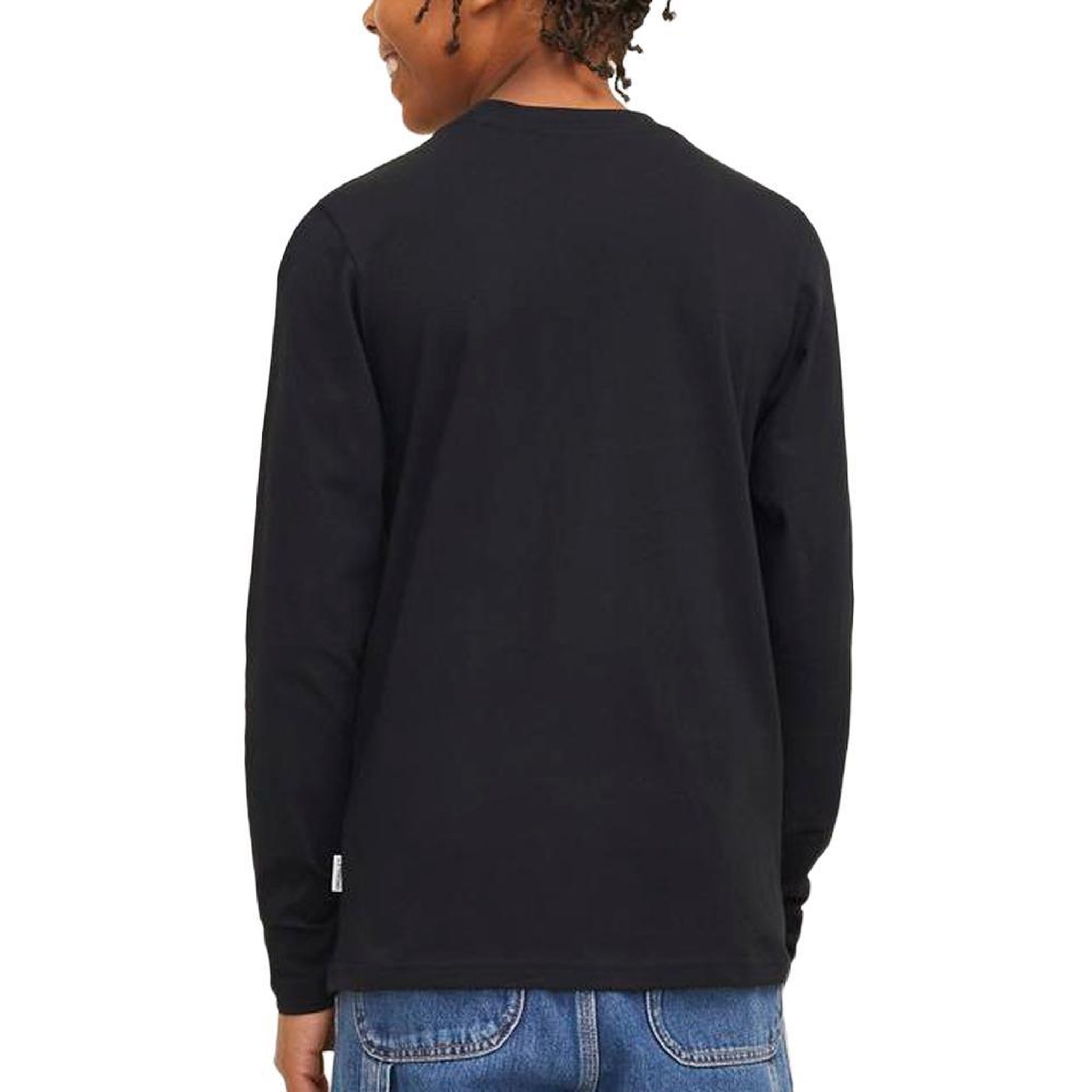 Voir la diapositive 2 : Jack & Jones T-Shirt Noir Garçon Jack & Jones Nohos