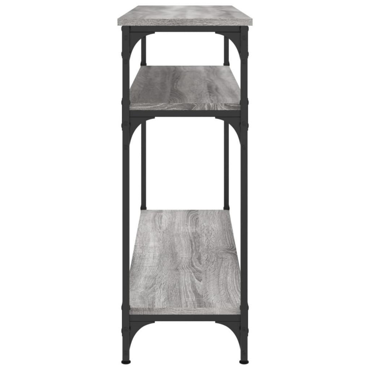 VIDAXL Table console sonoma gris 100x29x75 cm bois d'ingenierie