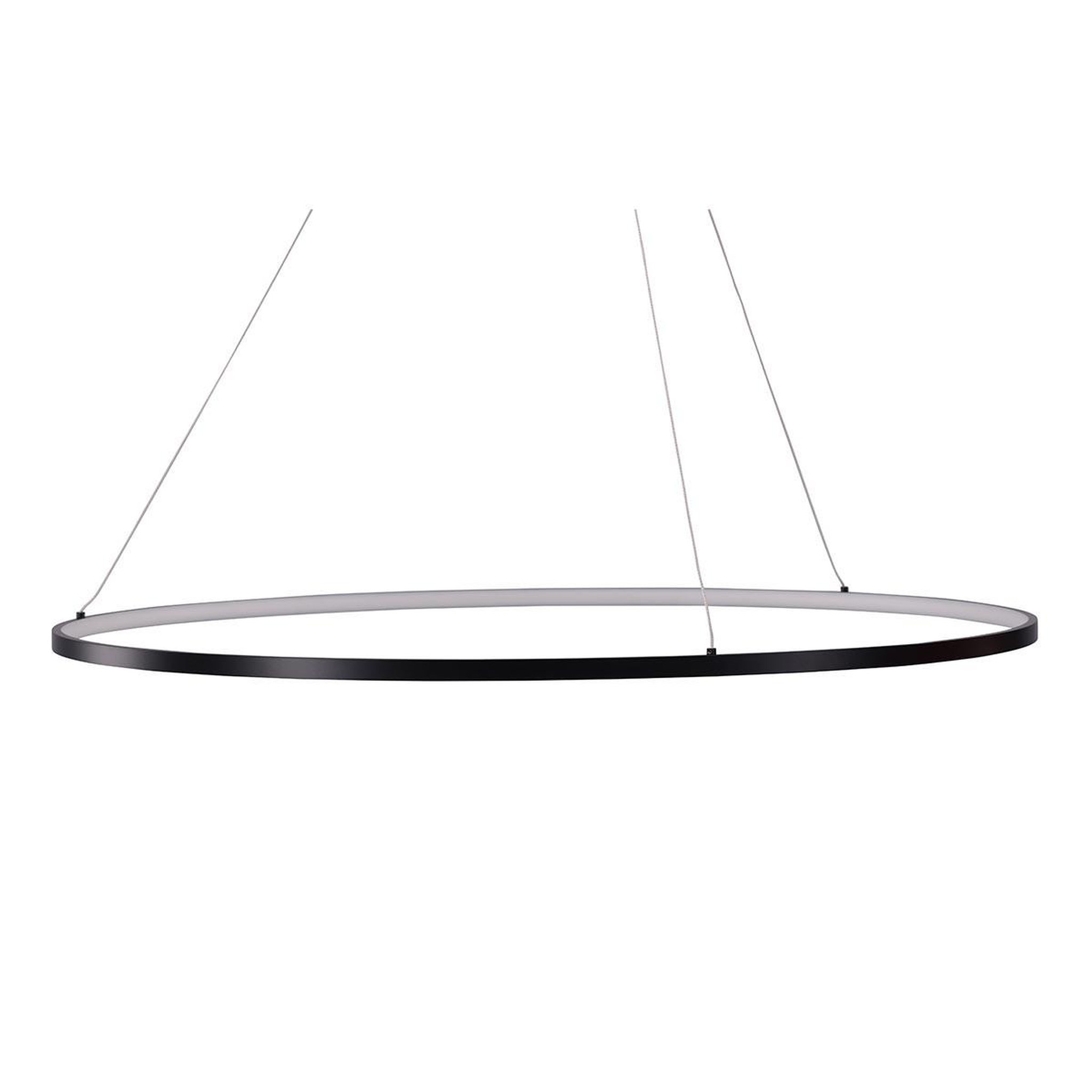 Paris Prix Lampe Suspension Design  Rodang  100cm Noir