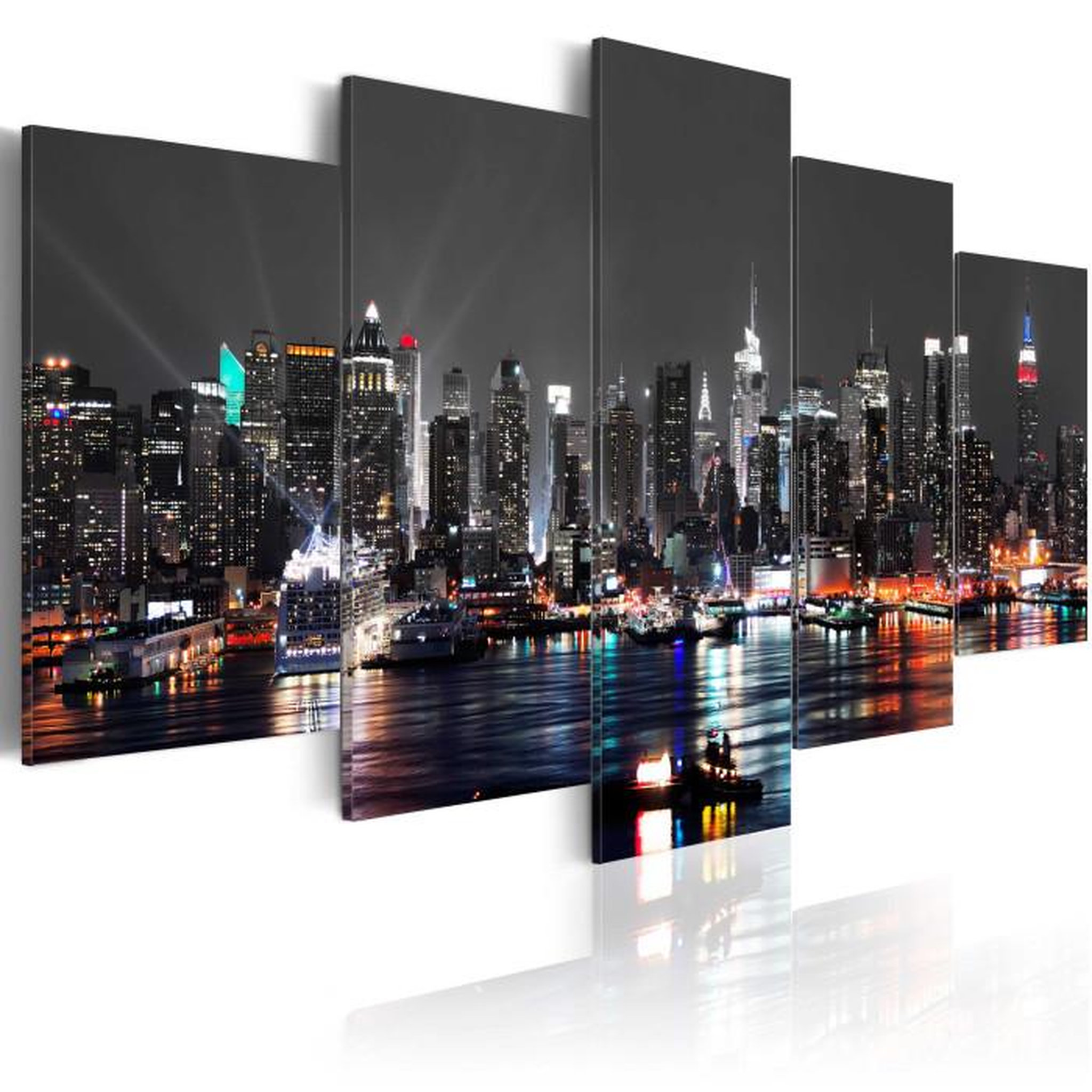 Paris Prix Tableau Imprimé  Grey Sky. Coloris disponibles : Multicolore