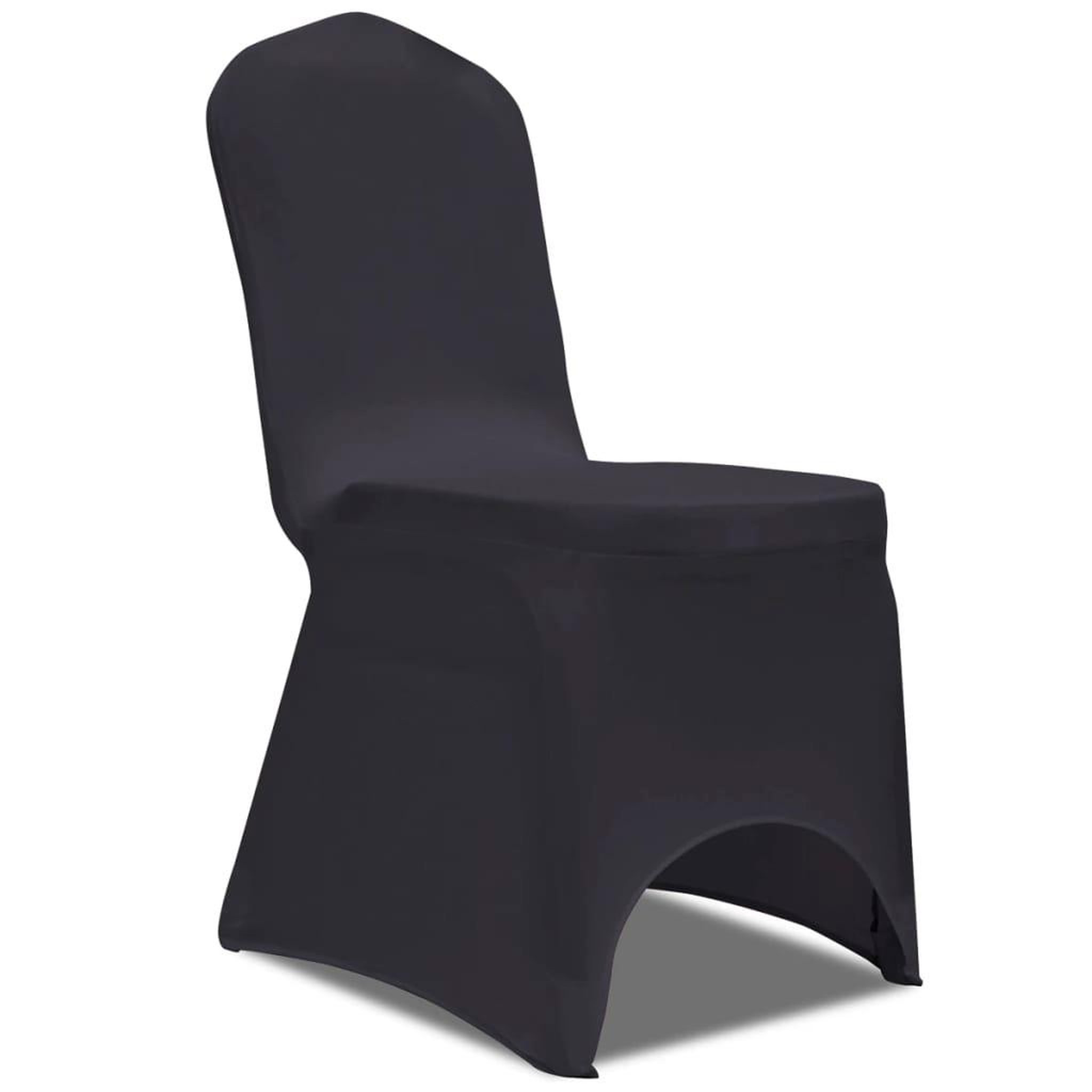 Voir la diapositive 2 : VIDAXL Housse de chaise extensible 4 pcs Anthracite