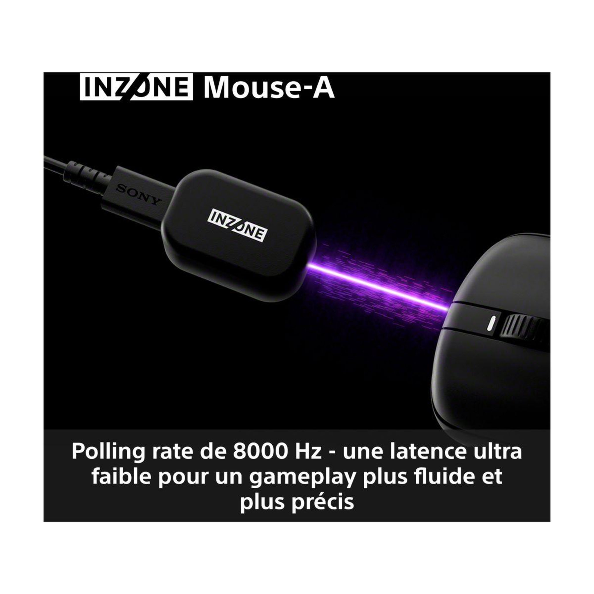 Voir la diapositive 4 : SONY Souris gamer sans fil inzone mouse-a