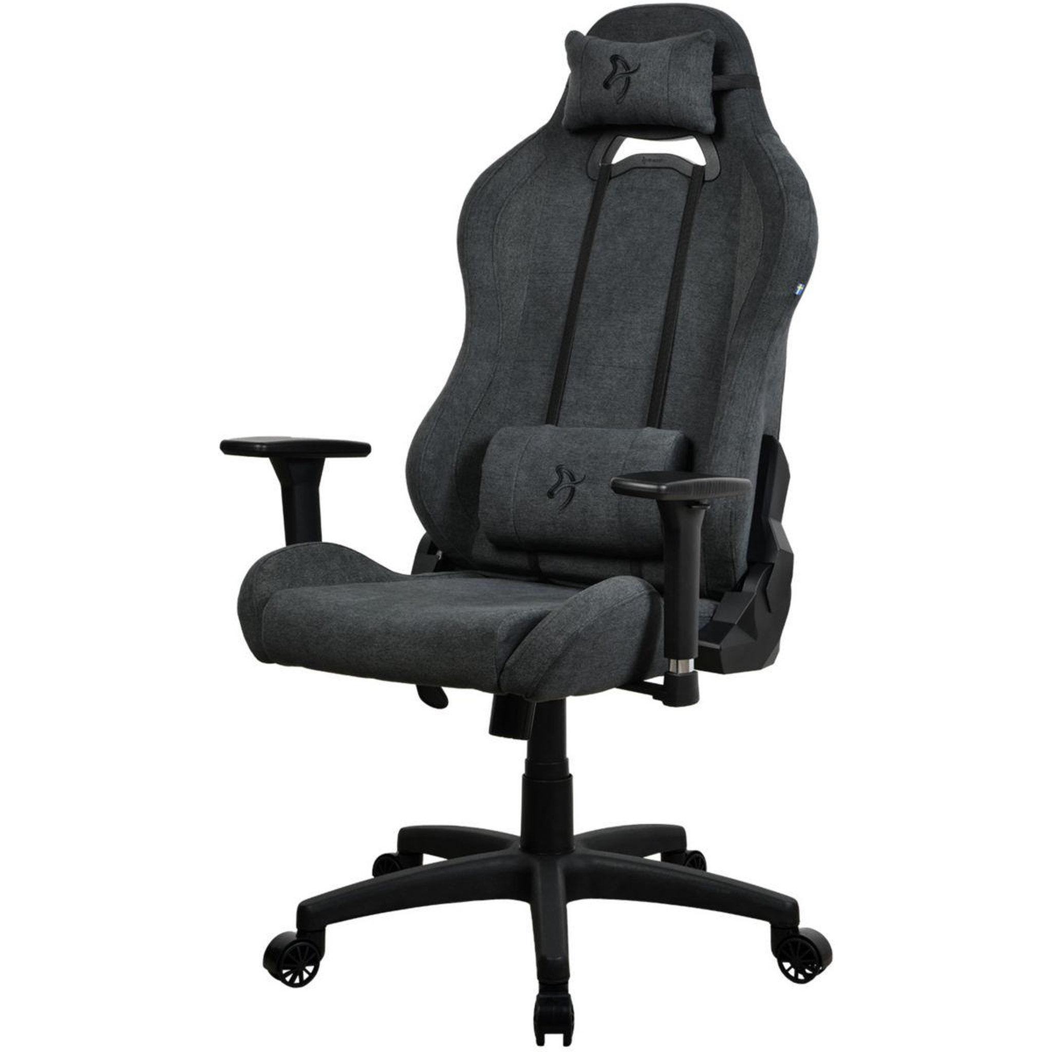 Voir la diapositive 3 : AROZZI Chaise gaming torretta softfabric -dark grey