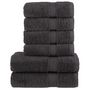 Voir la diapositive 1 : VIDAXL Ensemble de serviettes de qualité supérieure SOLUND 6 pcs