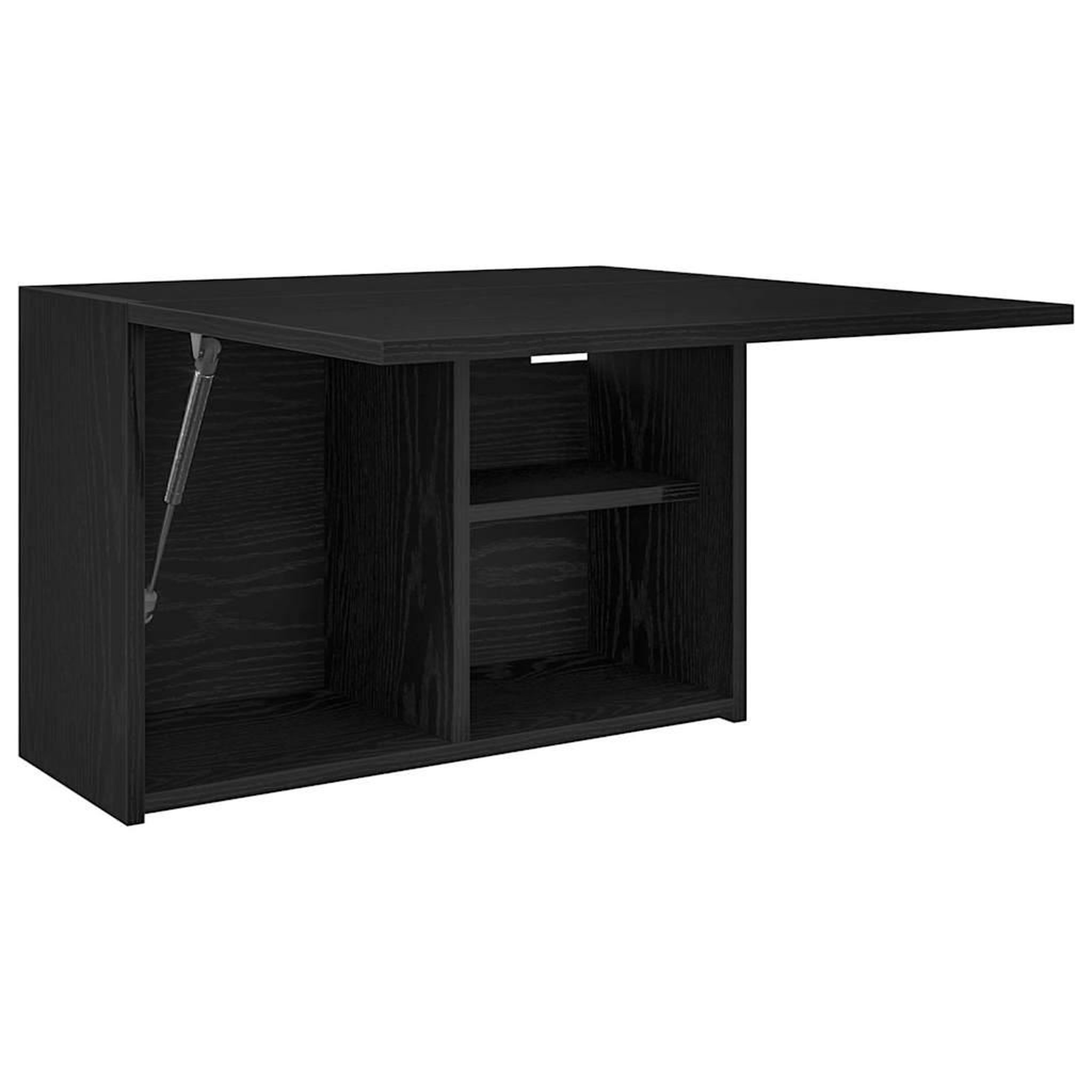 Voir la diapositive 5 : VIDAXL Armoire murale de bain noir 60x25x40 cm bois d'ingenierie