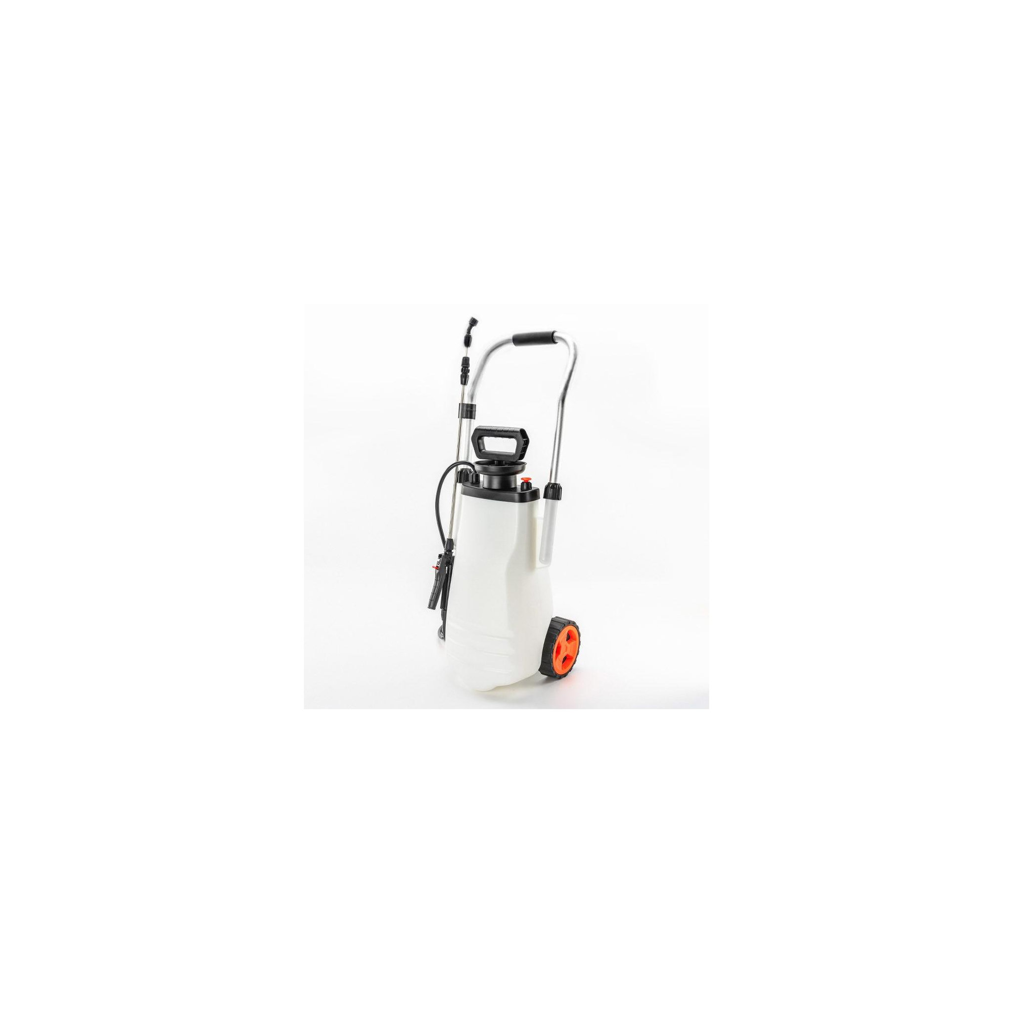 Voir la diapositive 2 : SUAN Pulvérisateur pour jardin - Suan - Avec roue et lance télescopique - Contenance : 12 Litres
