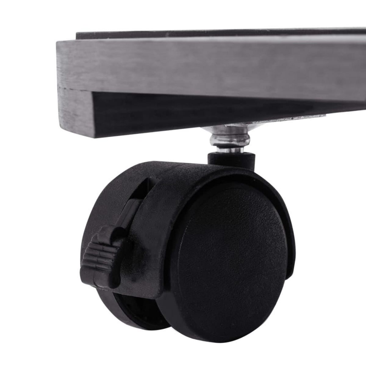 VIDAXL Chariots a plantes 4 pcs Gris Ø30x7,5 cm WPC