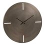 Voir la diapositive 1 : Paris Prix Horloge Murale en Métal Design  Mat  76cm Gris
