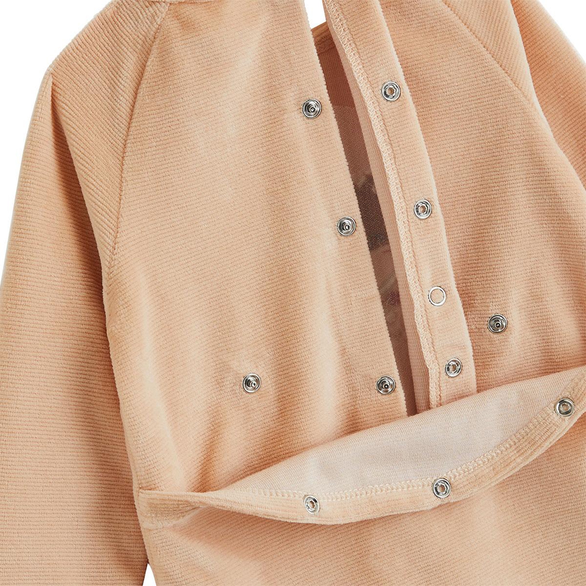 Voir la diapositive 4 : PETIT BEGUIN Pyjama bébé en velours petite rêveuse