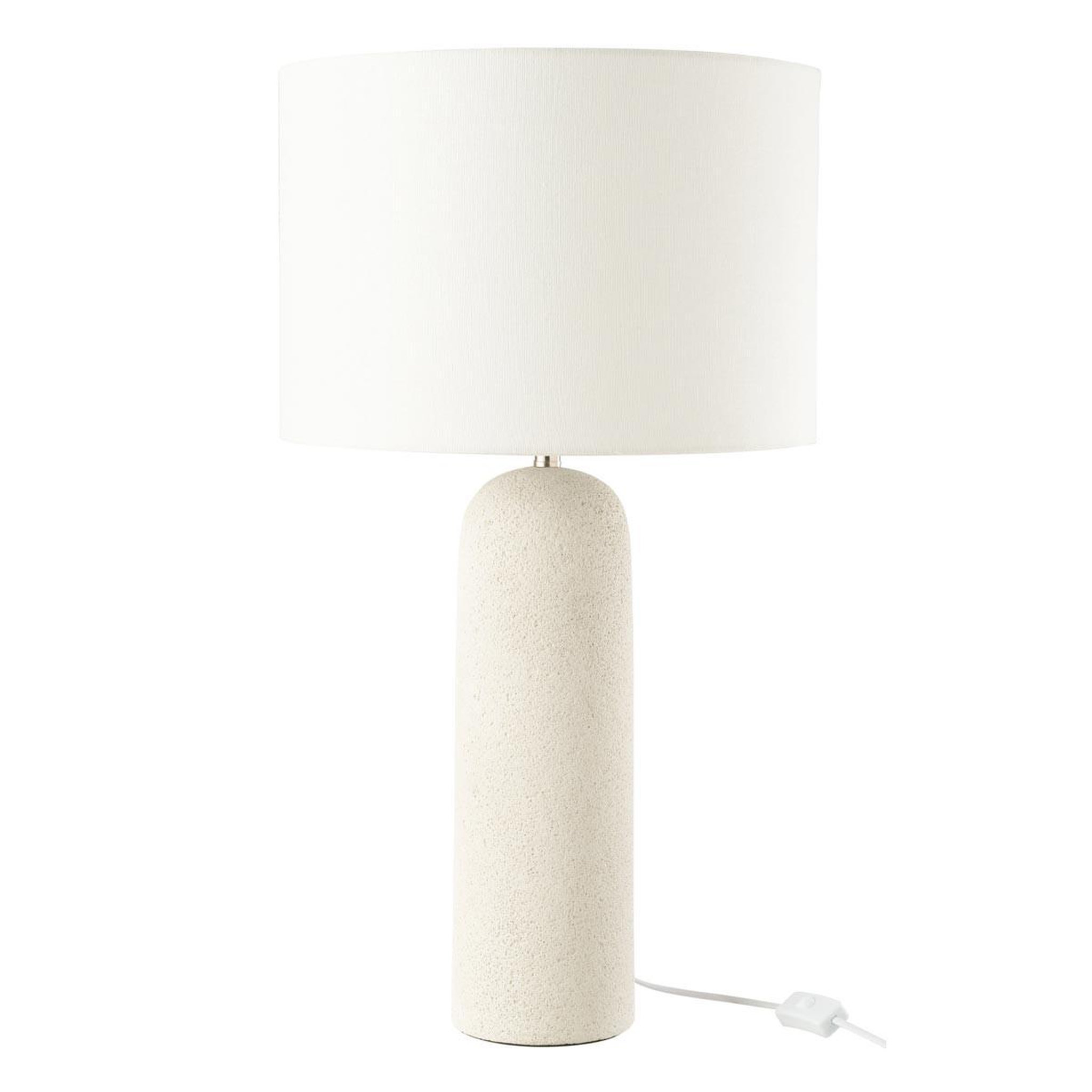 J-LINE Lampe à poser design  isla  68cm blanc