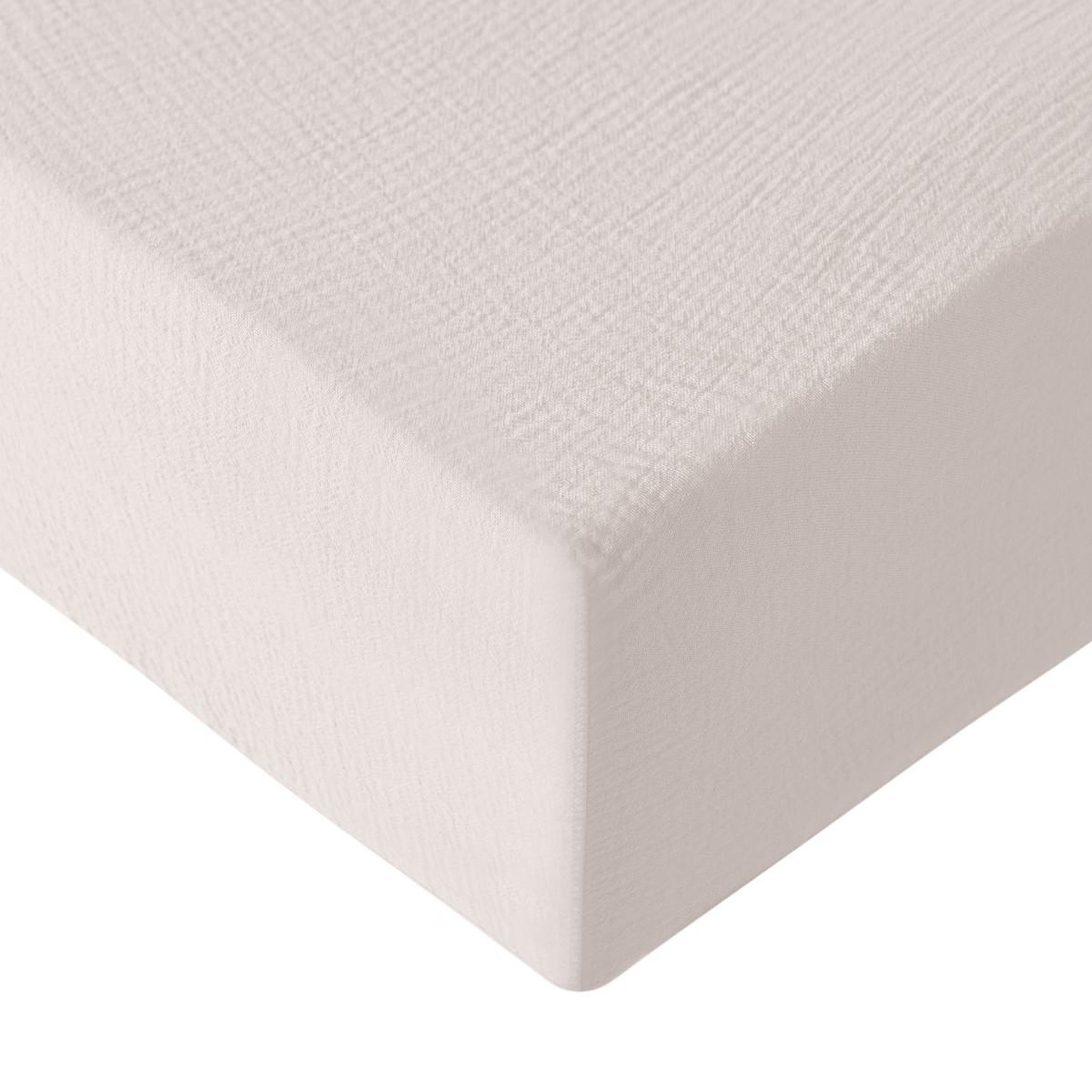 Voir la diapositive 2 : Sensei Maison Drap housse en gaze de coton bonnet 30 cm LOFT