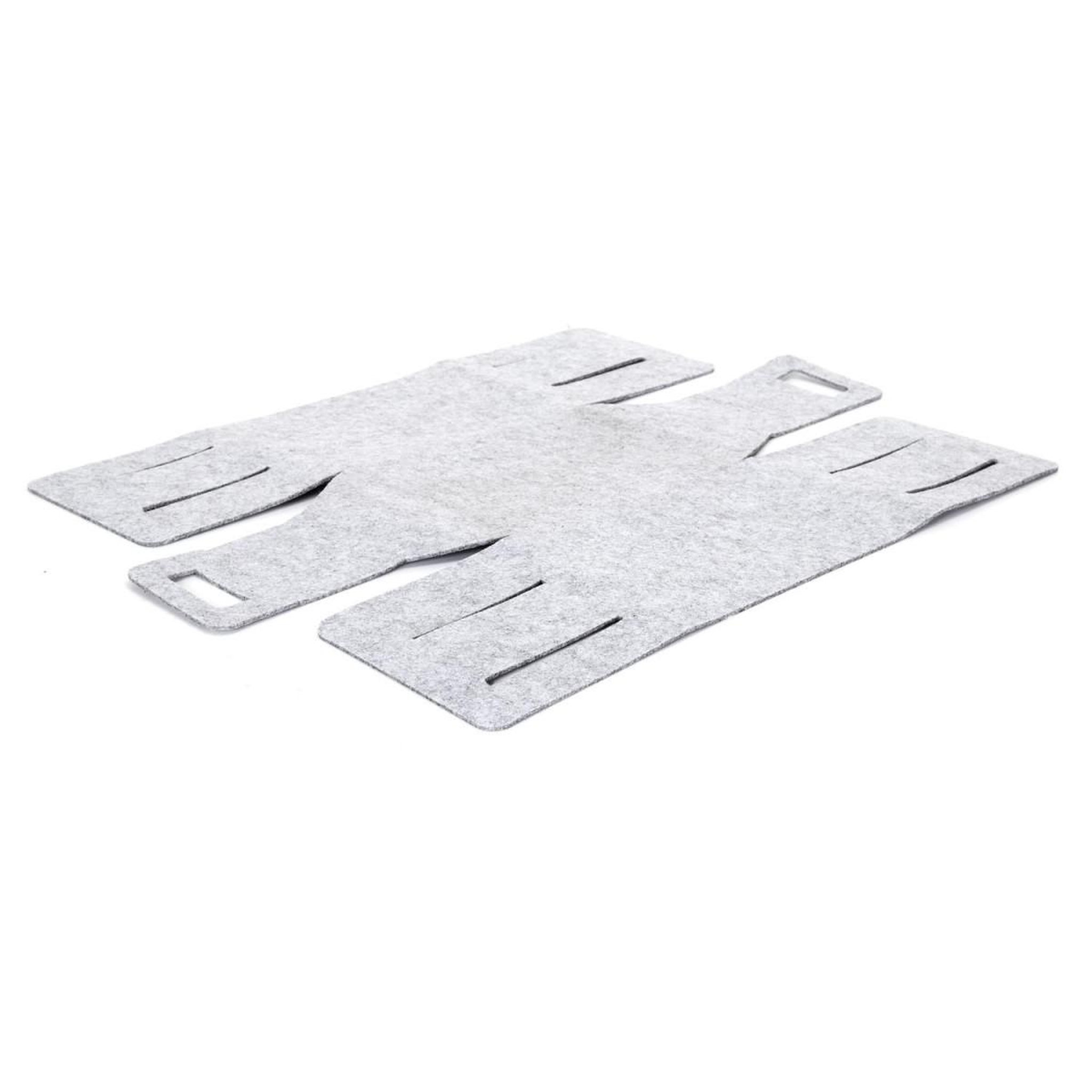 Voir la diapositive 3 : The Home Deco Factory Panier de Rangement  Feutre Pliable  25cm Gris