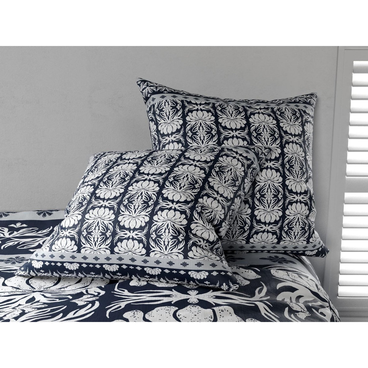 Les Ateliers du Linge Parure housse de couette 100% coton folk