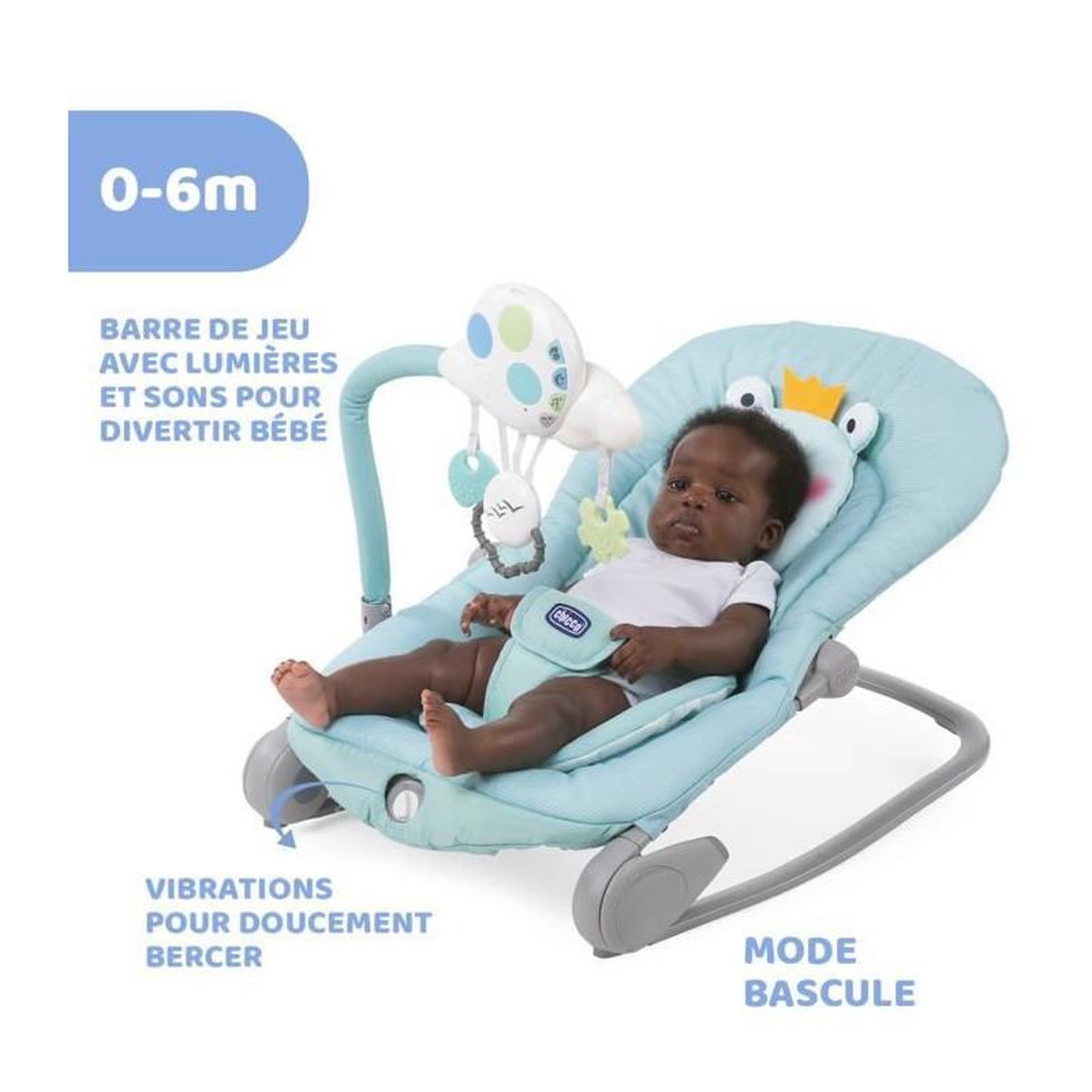 Voir la diapositive 3 : CHICCO CHICCO Transat balloon Froggy