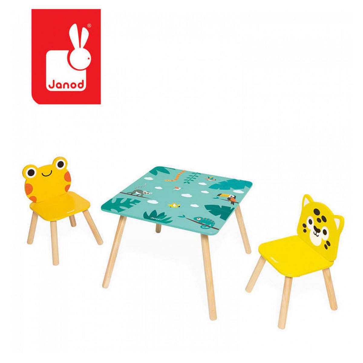 Juratoys-Janod Tropik - Mobilier Tropical - Table et chaises