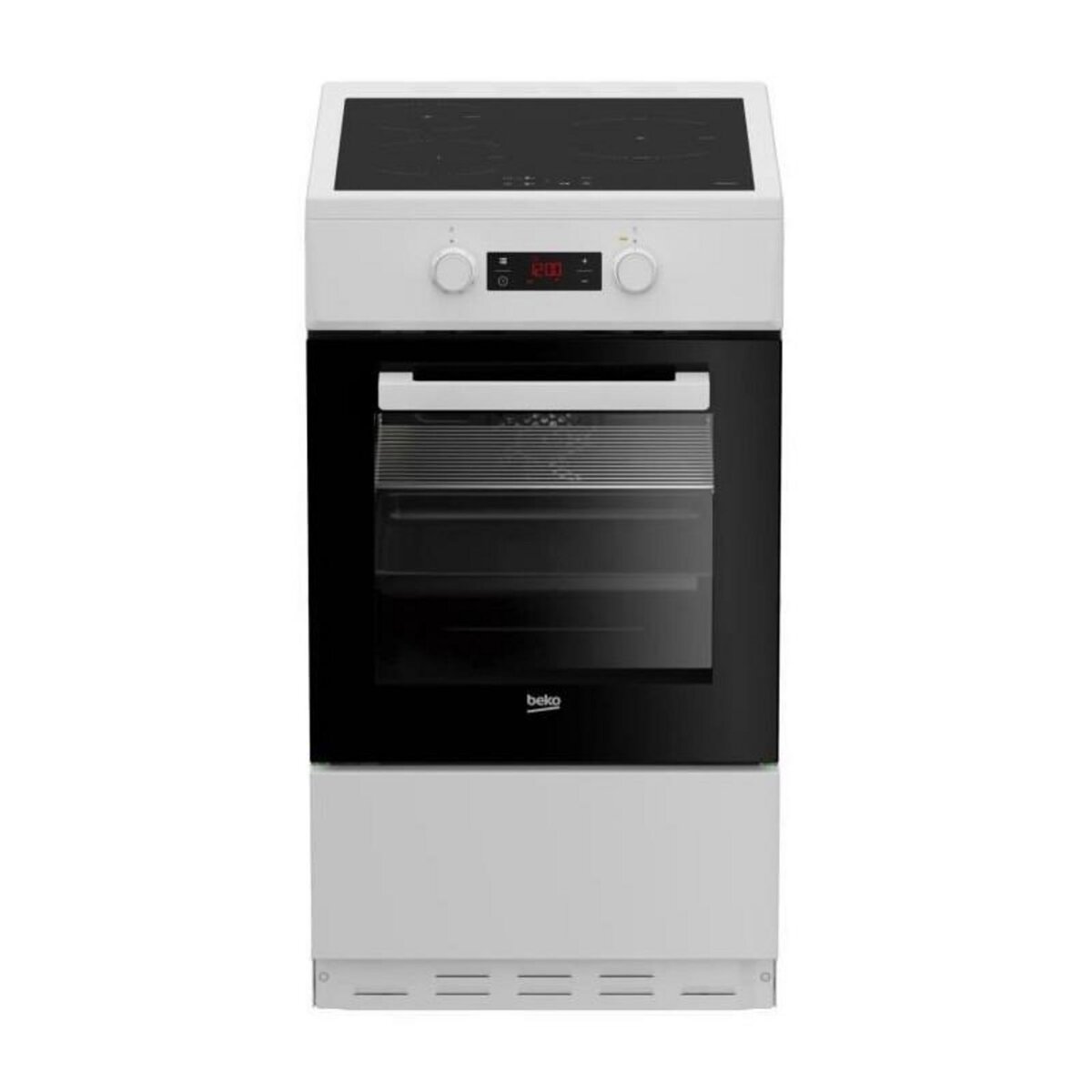 Beko Cuisiniere induction - BEKO - FSM58301WC - 3 feux - 0,92 kwh/cycle - 50cm