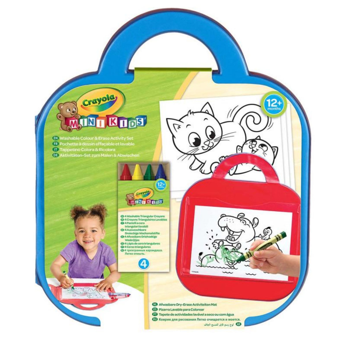 Crayola Crayola Mini Kids - Color & Erase Activity Mat