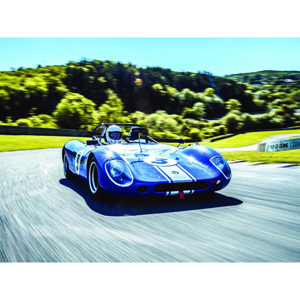 Smartbox Séance de 3 tours en passager d'un sport-prototype automobile Crosslé 9S 1969 - Coffret Cadeau Sport & Aventure