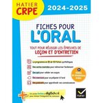  FICHES POUR L'ORAL. EDITION 2024-2025, Cormier Anaëlle