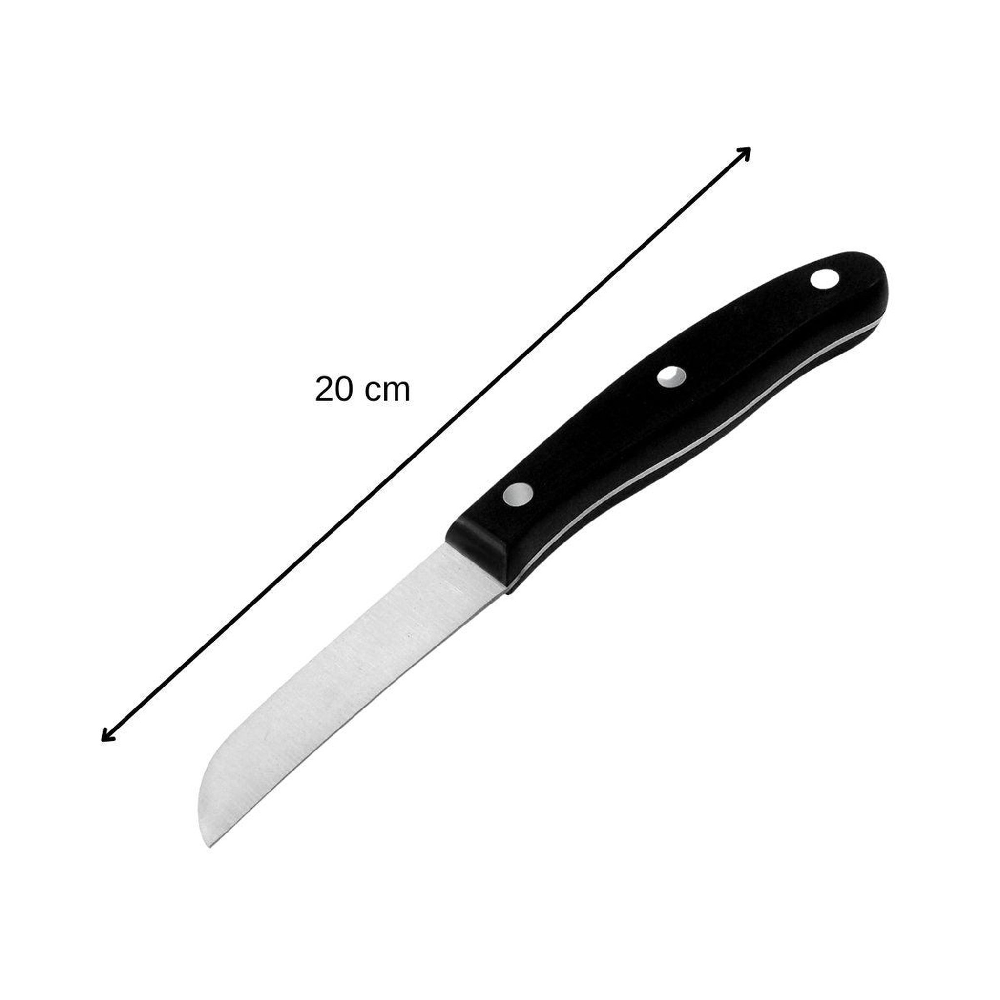 Voir la diapositive 5 : NIROSTA Ensemble de 3 couteaux de cuisine 20, 22 et 26 cm nirosta fit