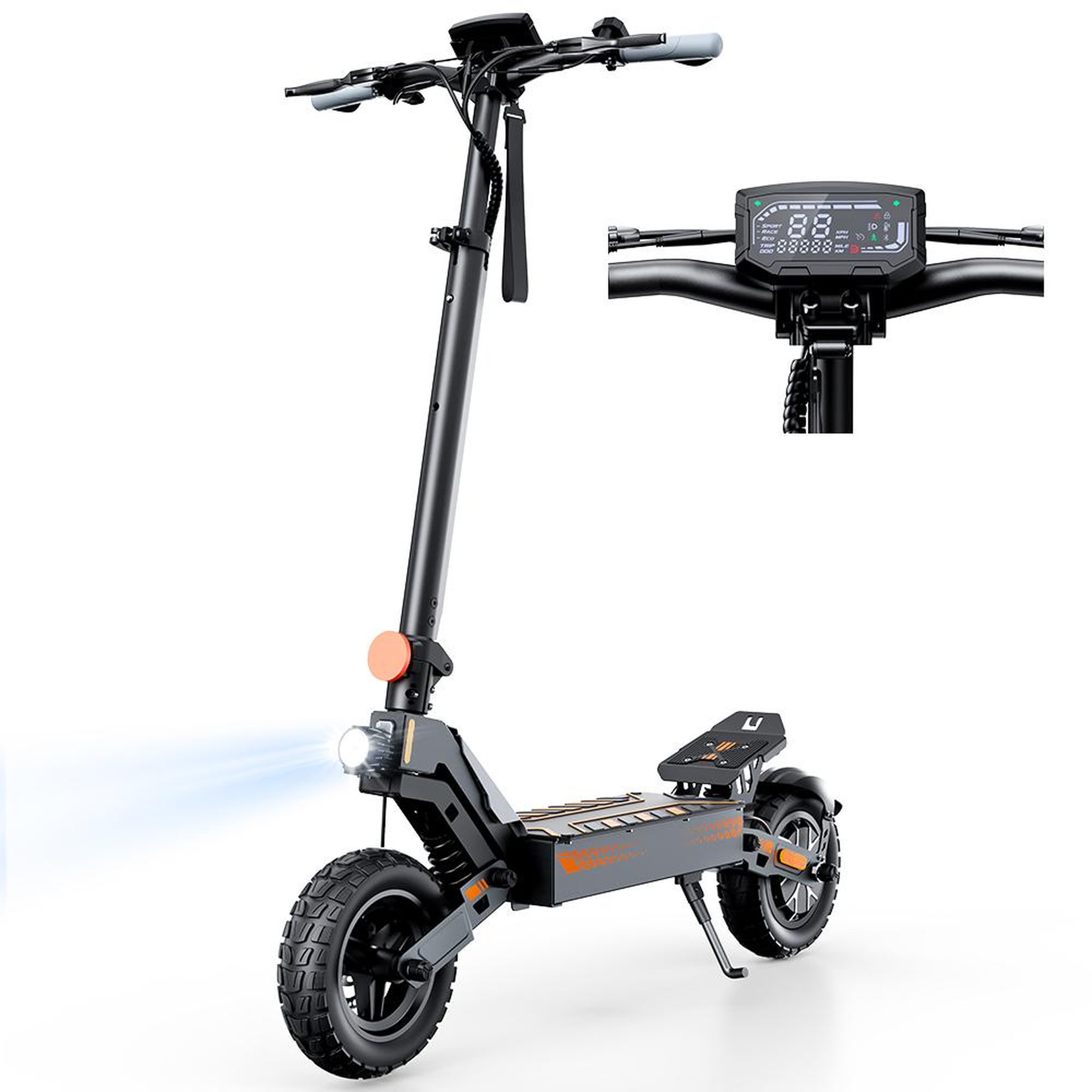 Voir la diapositive 6 : ISCOOTER Trottinette électrique pliable iScooter W10, 48 V, 15 Ah, 10 pouces, autonomie de 60 km