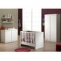 Voir la diapositive 3 : Paris Prix Armoire 2 Portes  Lara  204cm Blanc