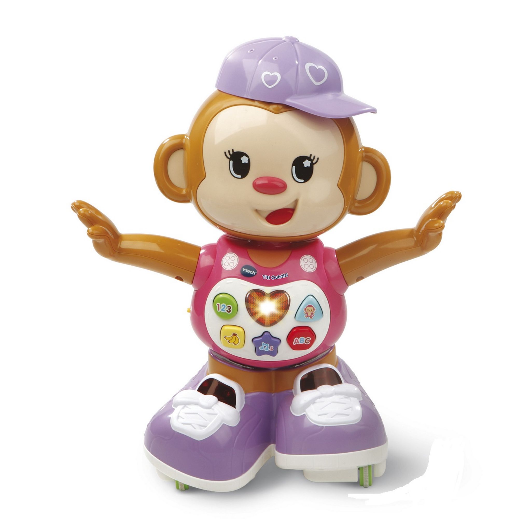 VTECH Titi ouistiti rose 