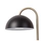 Leitmotiv Lampe à poser design dome Decova - H. 36 cm - Noir
