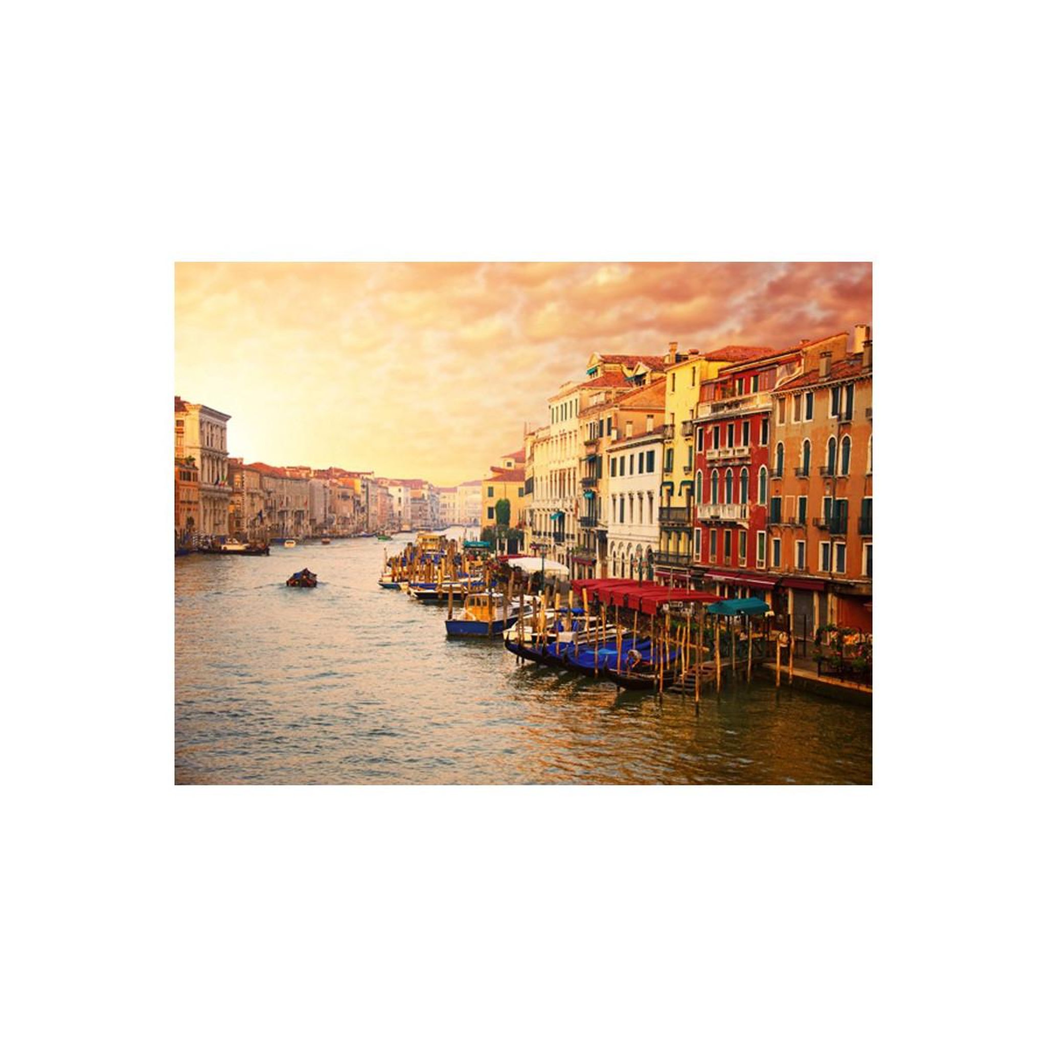 Voir la diapositive 2 : Paris Prix Papier peint  venise la ville pleine de couleurs sur l'eau
