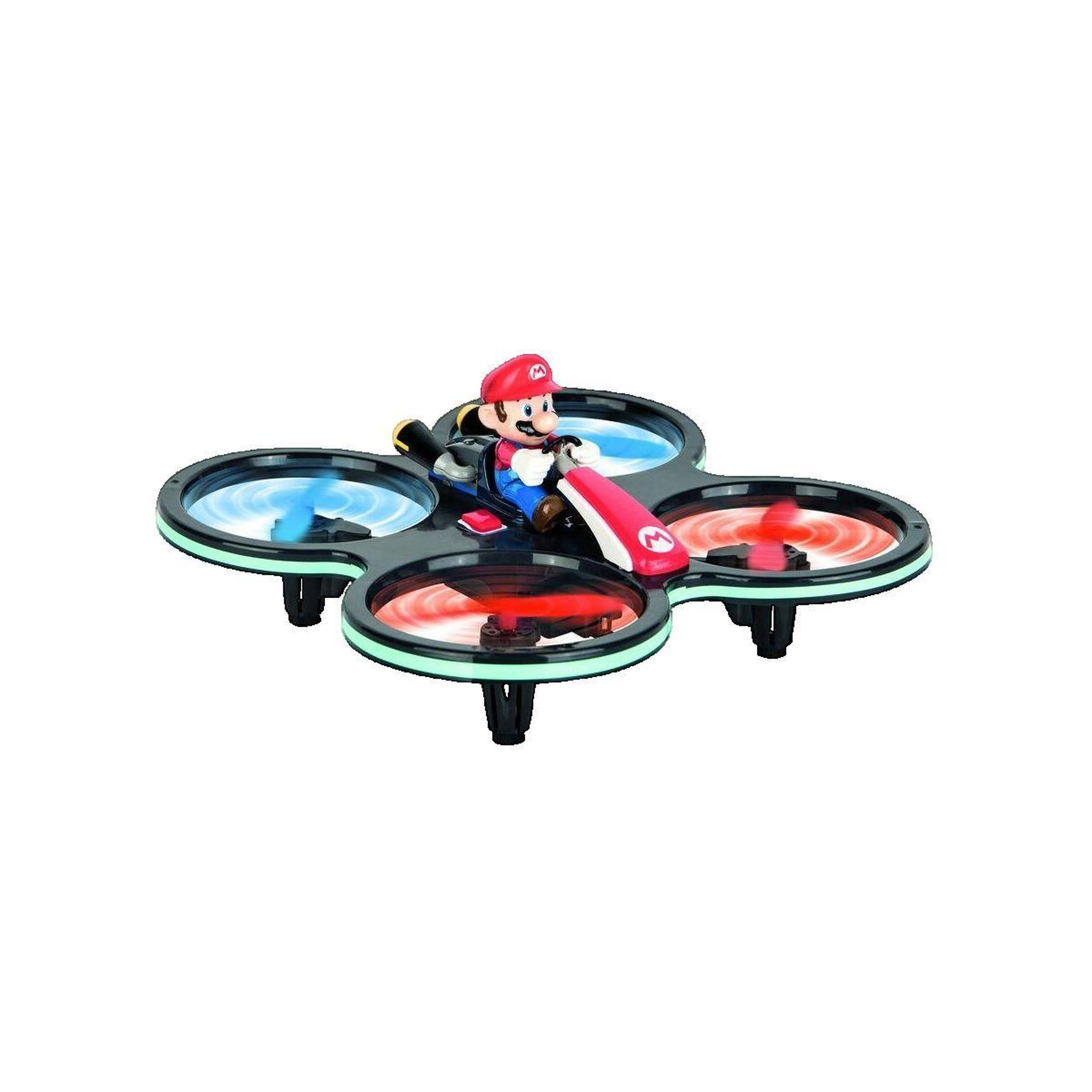 Voir la diapositive 2 : Carrera Mini quadricoptère Carrera Mini Mario-Copter multicolore