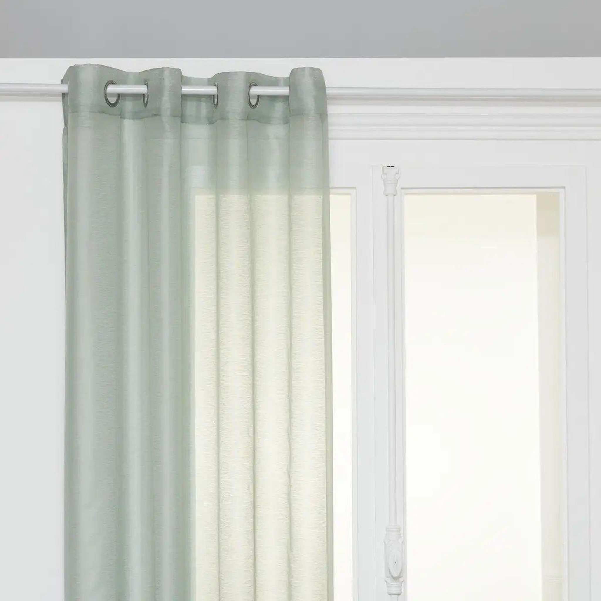 ATMOSPHERA Rideau voilage  moly  135x240cm vert céladon