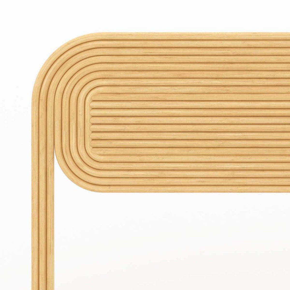 Rendez vous déco Tête de lit en rotin 140 cm - Paloma