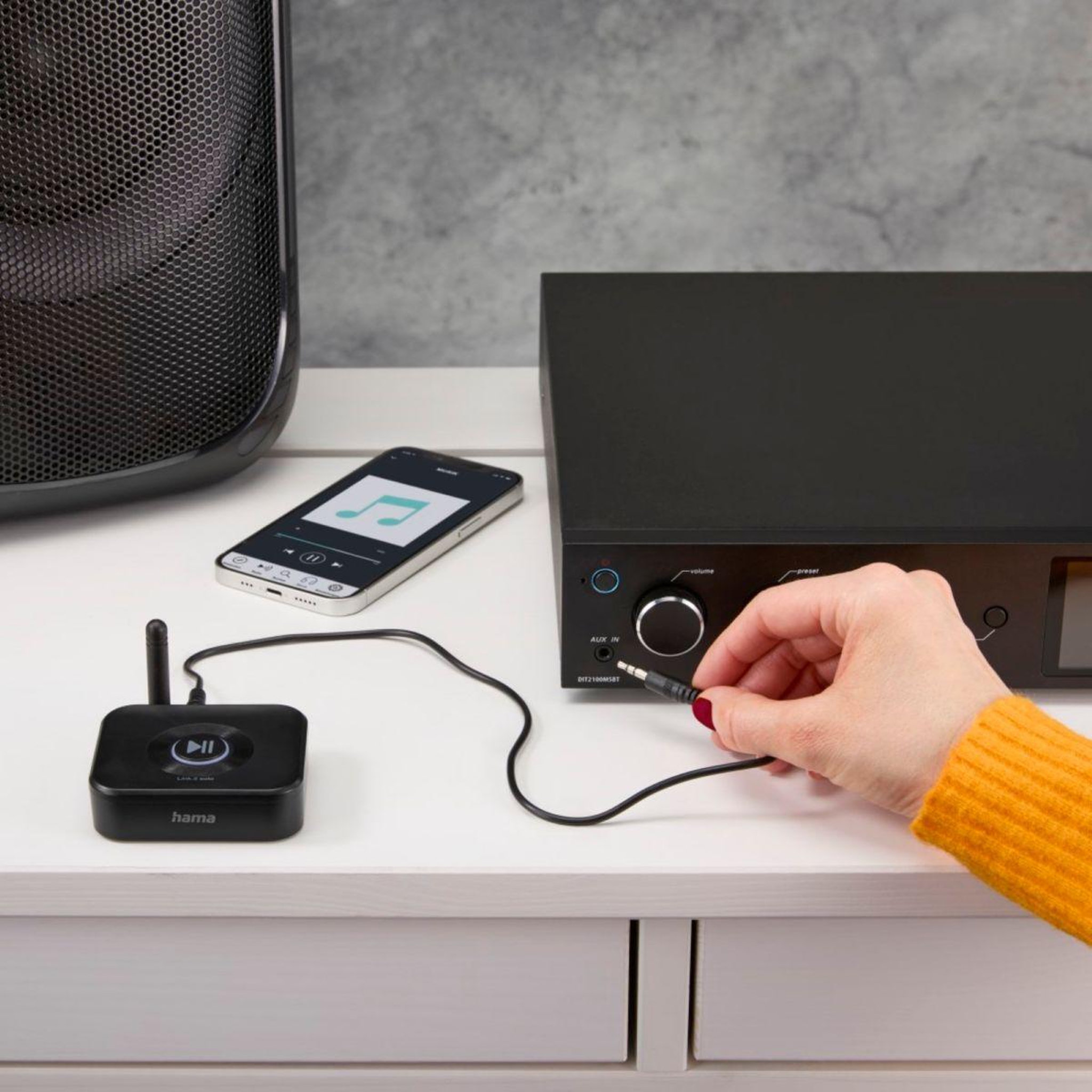 Voir la diapositive 4 : Hama Adaptateur bluetooth bluetooth link.it solo