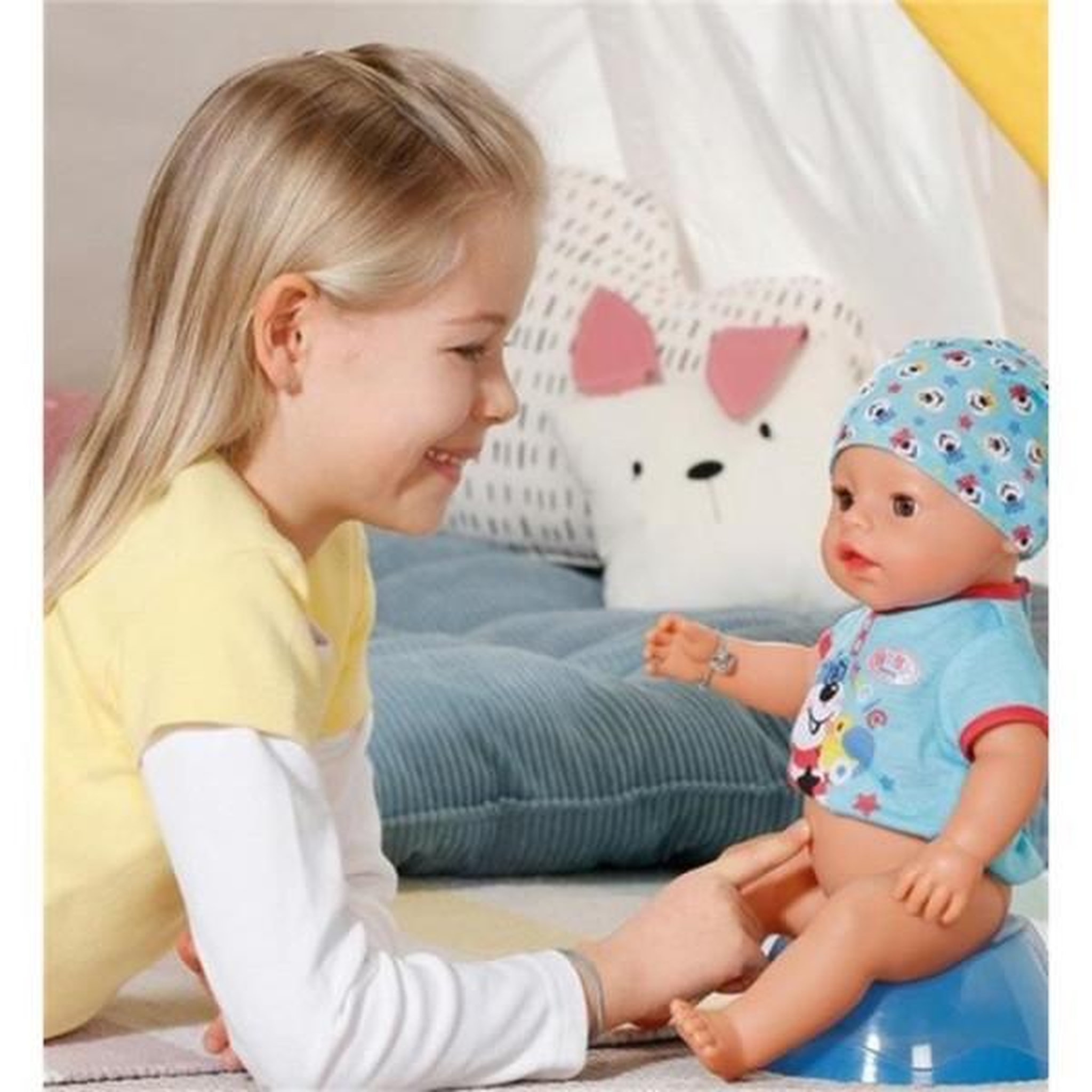 Voir la diapositive 4 : Little Marcel Poupée baby born magic boy 43cm - zapf creation - yeux qui s'ouvrent et se ferment - accessoires inclus