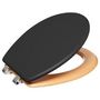 Voir la diapositive 2 : FIVE Abattant WC Design  Modern  46cm Charbon