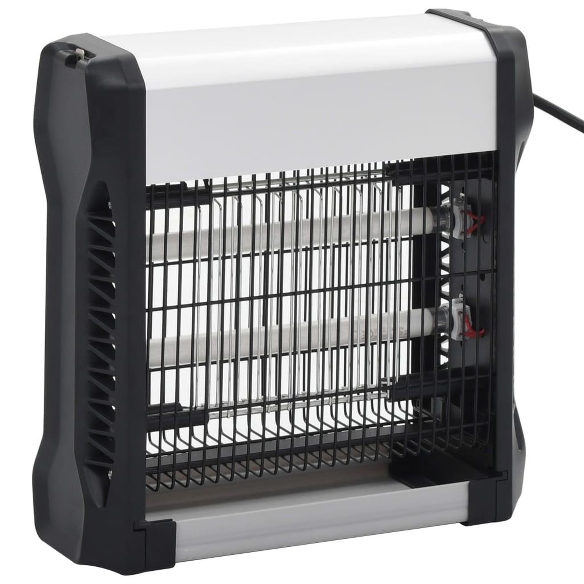 Voir la diapositive 4 : VIDAXL Lampe anti-insectes Noir Aluminium ABS 12 W