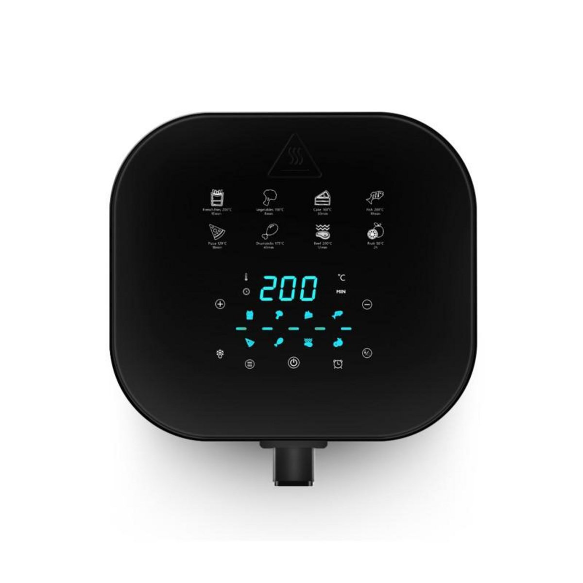 KITCHENCOOK Friteuse Sans Huile De  6.5l  8 Programmes Airmed6 W De Kichencook