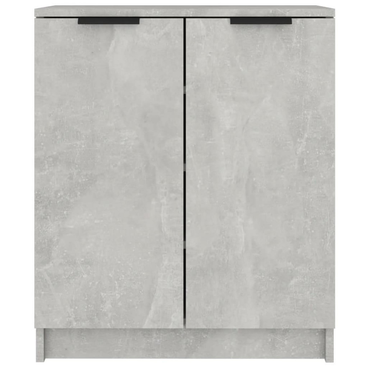 VIDAXL Armoire a chaussures Gris beton 59x35x70 cm Bois d'ingenierie