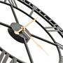 Voir la diapositive 4 : VIDAXL Horloge murale vintage avec mouvement a quartz Metal 60 cm XXL