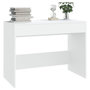Voir la diapositive 4 : VIDAXL Bureau Blanc 101x50x76,5 cm Agglomere
