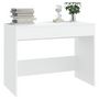 Voir la diapositive 4 : VIDAXL Bureau Blanc 101x50x76,5 cm Agglomere