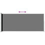 Voir la diapositive 3 : VIDAXL Auvent lateral retractable de patio 220x500 cm Noir
