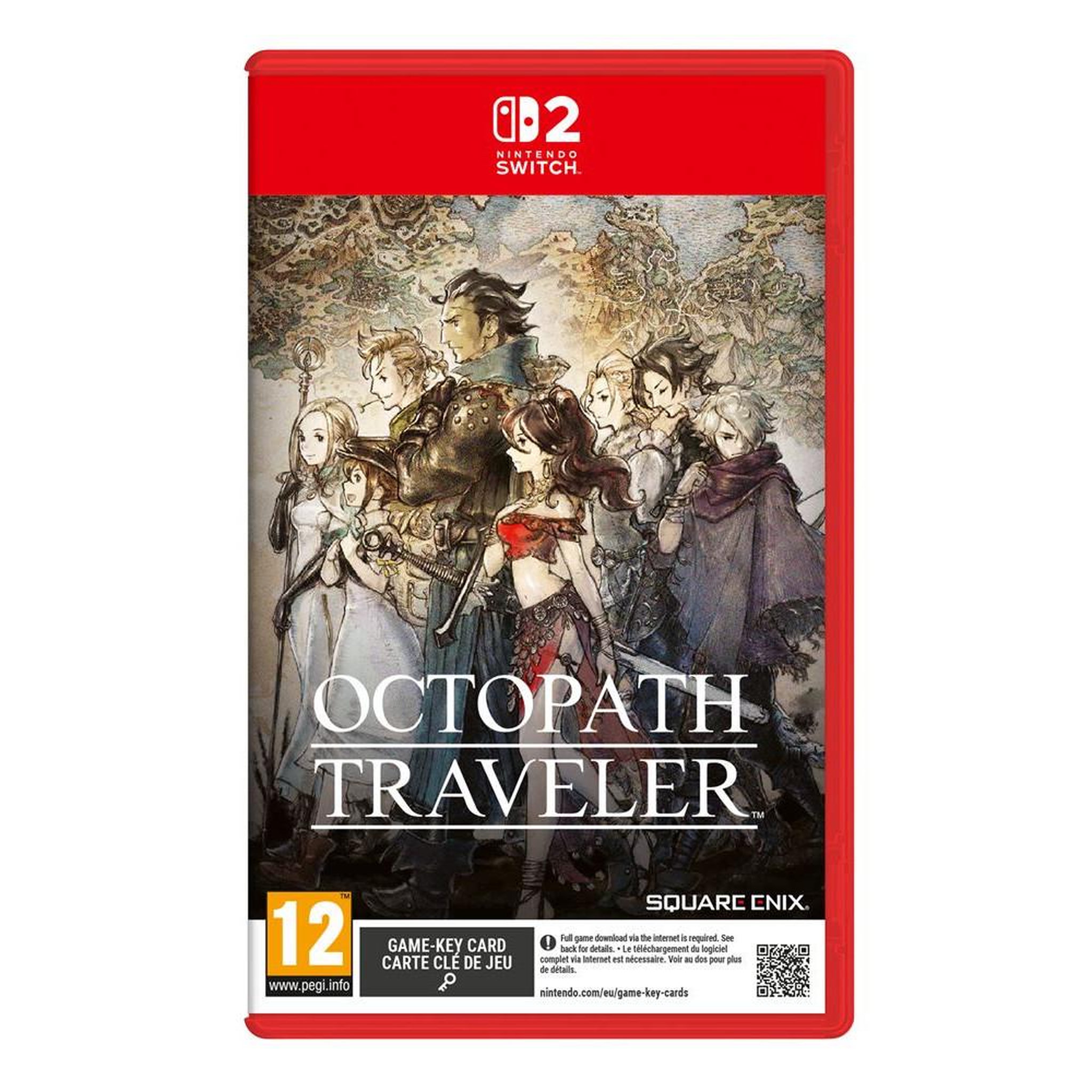 SQUARE ENIX Jeu RPG Octopath Traveler sur Nintendo Switch 2, édition Standard