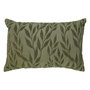 Voir la diapositive 1 : ATMOSPHERA Coussin Déco Jacquard  Lethon  38x58cm Vert Clair