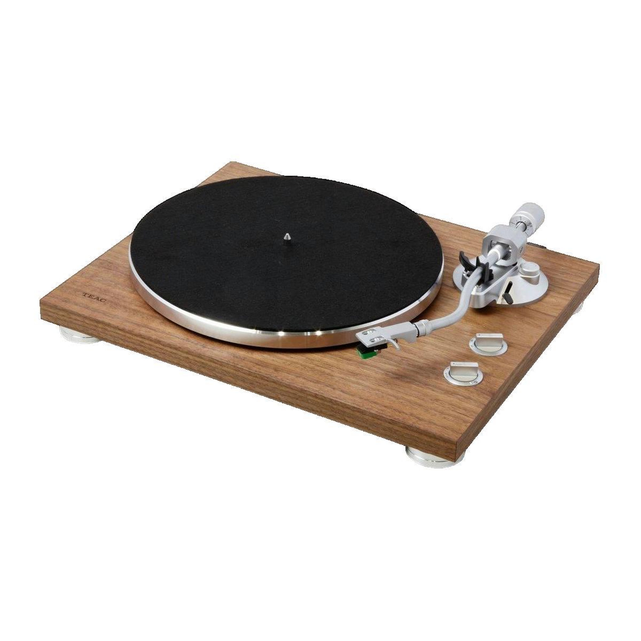 Voir la diapositive 2 : Teac Platine vinyle Teac TN-400BT-X avec Bluetooth et design bois noyer