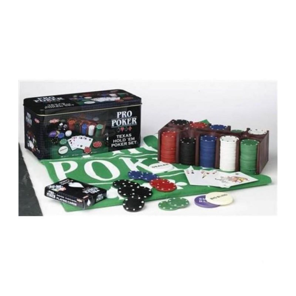 Tactic Coffret Métal Propoker - TACTIC - Jeu de carte - Mixte - 60 min - A partir de 11 ans